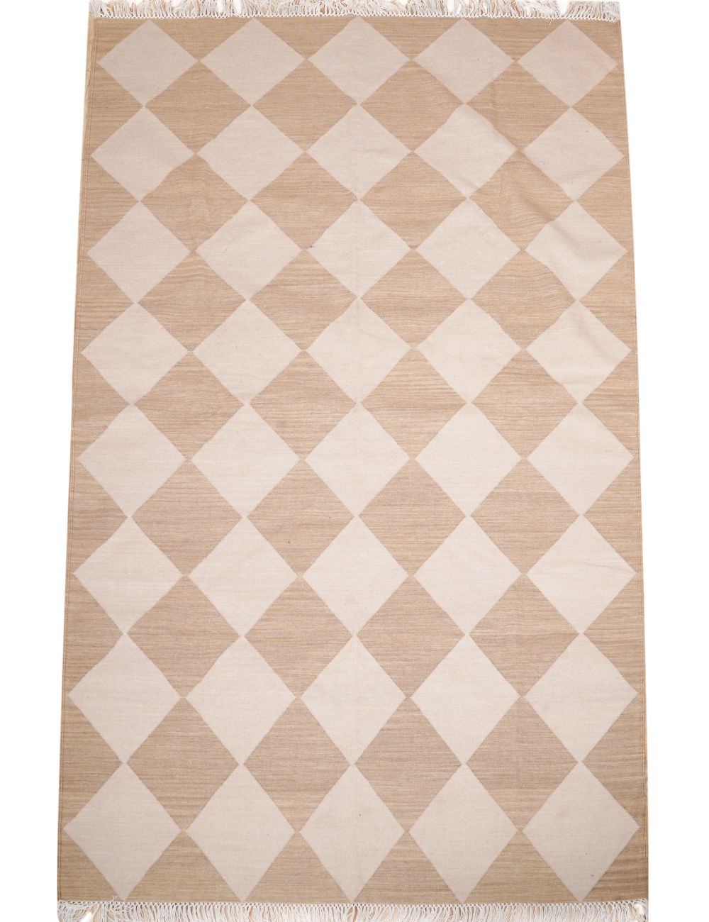 wool checkered rug