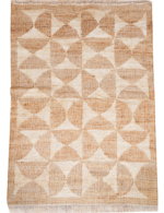 white diamond pattern rug