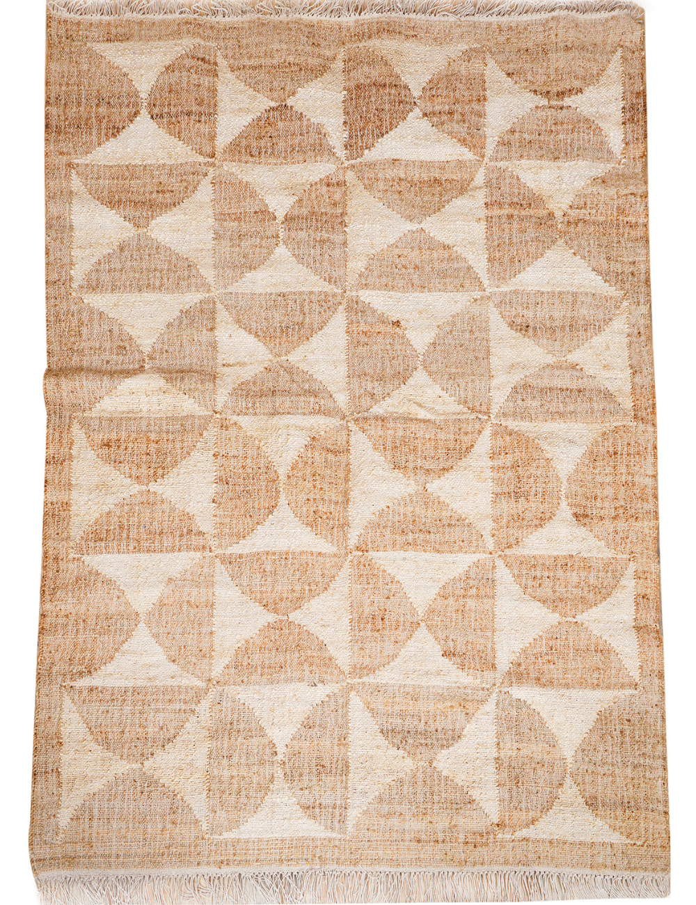 white diamond pattern rug