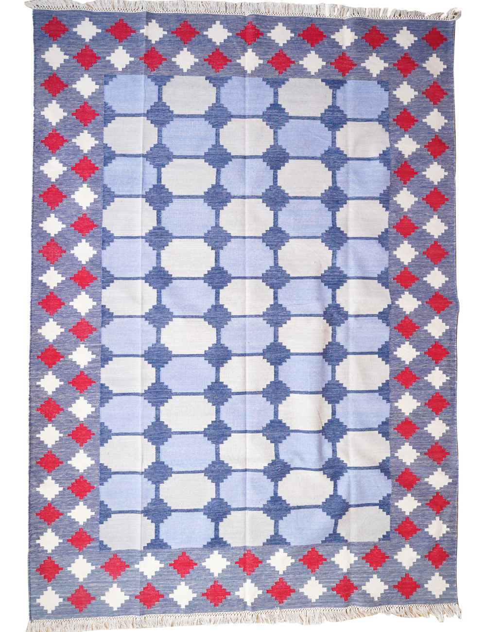 modern cotton rug