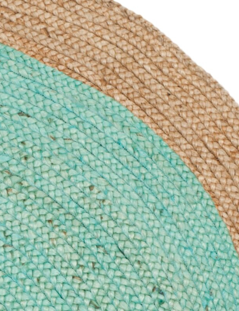 round jute area rug