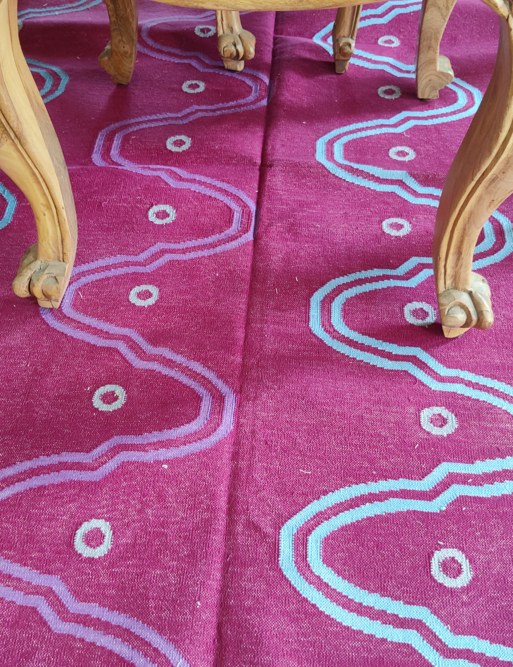 cotton reversible rugs