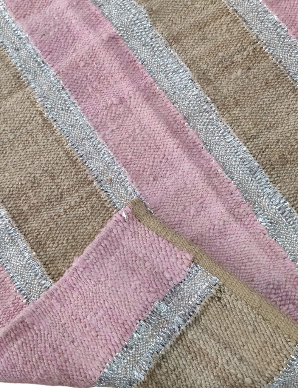 striped jute rug