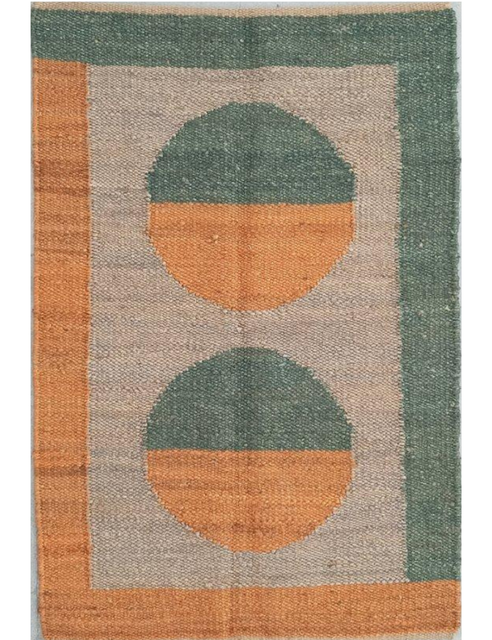 vintage hemp rug