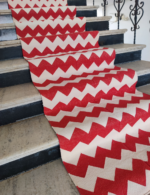 cotton stair runner