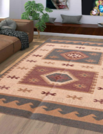 brown kitchen rugs