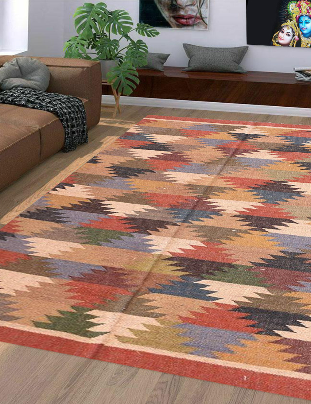 colorful floor rugs