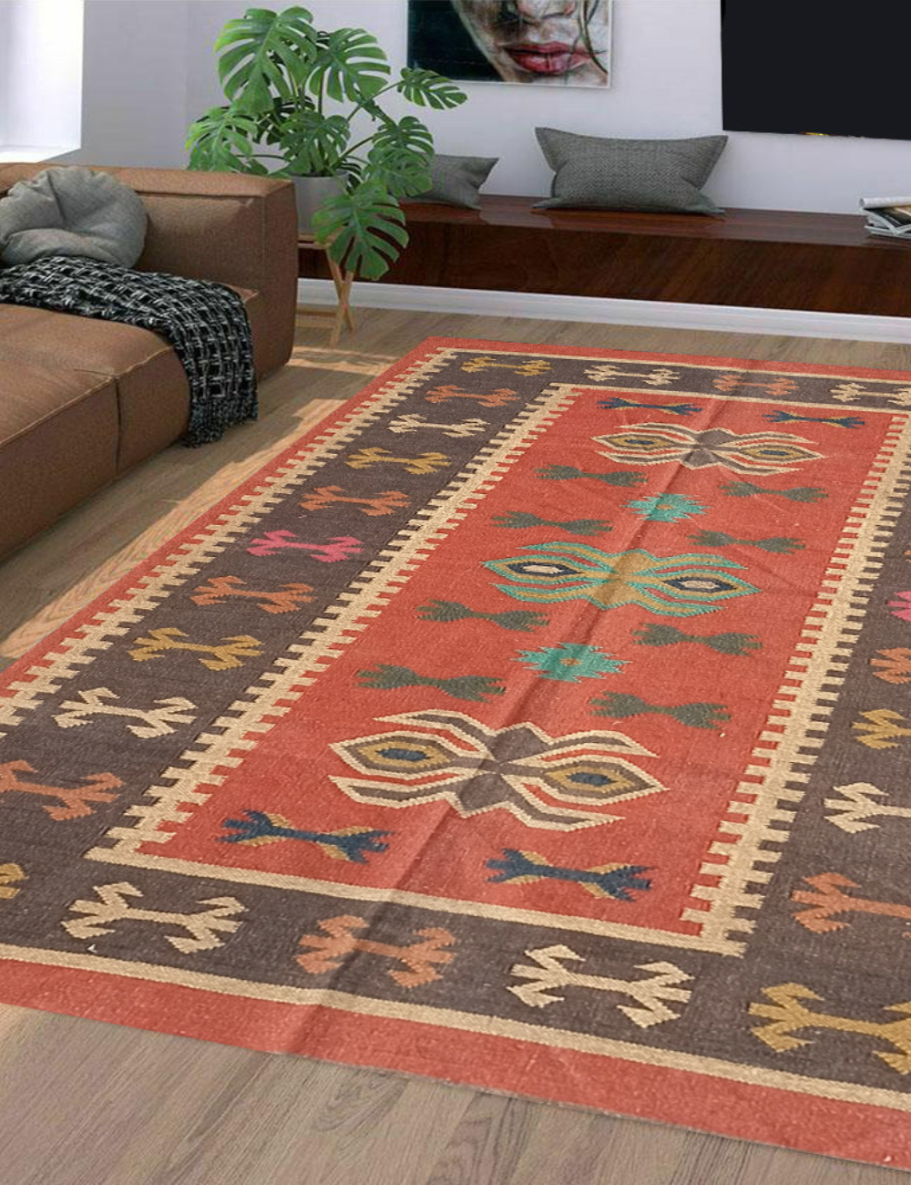 jute kilim