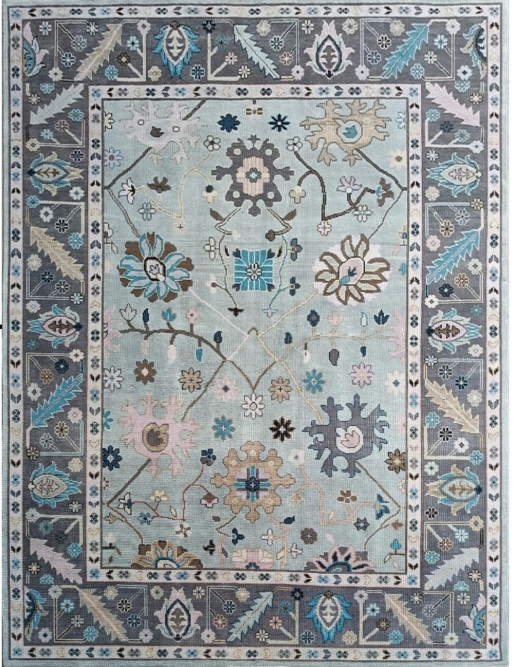 grey turkish rug