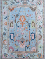 colorful oushak rugs