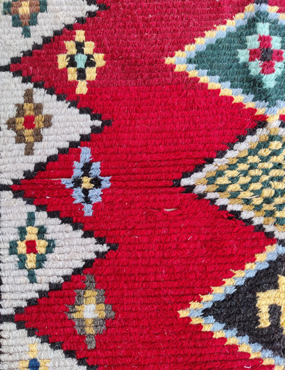 vintage turkish wool rug